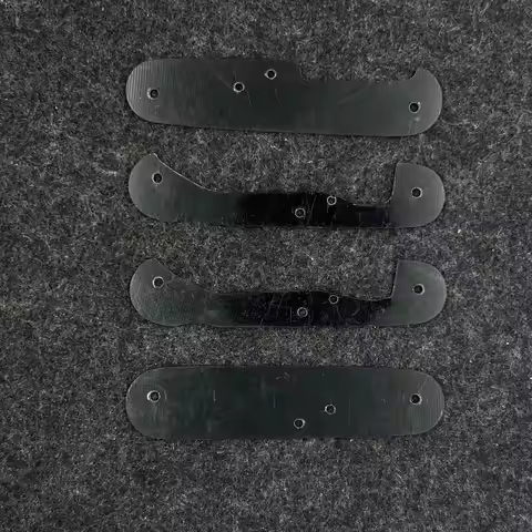 4pcs Black G10 Liners Plate Partition Liner For 91MM Victorinox Swiss Army Knife SAK DIY Accessories