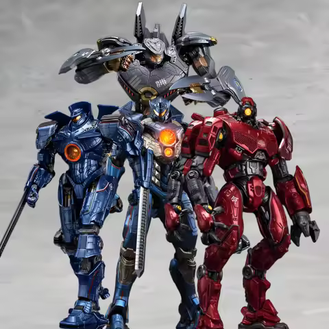 Crimson Typhoon Pacific Rim Mecha Genuine Movable Action Figures Gipsy Danger Model Toys Gipsy Aveng
