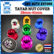 GBS Truck/Lori Cover Nut Lori Nat VOLVO SCANIA HINO ISUZU 28mm-41mm Wheel Tayar Nut Cover Thailand L