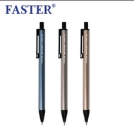 ปากกาลูกลื่นเจล ฟาสเตอร์ Faster Gel Oil Pen CX513 ขนาด 0.5มม. หมึกน้ำเงิน คละสี