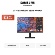 Samsung 27" ViewFinity S8 UHD Monitor / LS27B800PXUXXS [Online Exclusive]