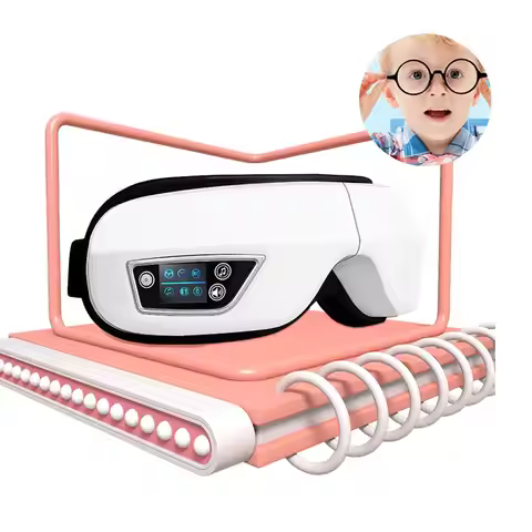 4 Modes Eye Massager Bluetooth Music Air Pressure Vibration Massage Relax Glasses Electric Eyes Care