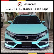 CIVIC FC SI Bumper Front Lips | Civic fc bodykit