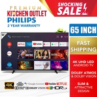 Philips 65 Inch 4K UHD LED Android TV 65PUT7406 | 55 Inch 55PUT7406 | 50 Inch 50PUT7406 | HDR10+ | Google Assistant
