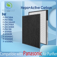 Replacement Compatible Air purifier Panasonic F-PXC50A F-PXV50A F-PXC50AST F-ZXCP50X F-ZXCD50X F-PXC