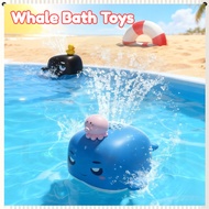 Baby Bath Toys Cute Electric Whale Water Playing Toys Kids Swimming Toys Shower Toys Mainan Mandi