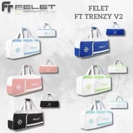 BADMINTON BAG FELET TRENZY PRO V2 BADMINTON TOURNAMENT BAG Beg Badminton Besar Racquet Waterproof Be