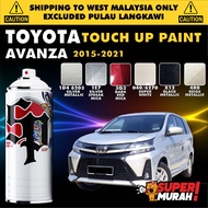 TOYOTA AVANZA GEN 3  2015-2021 🚗 DIY Touch Up Paint Aikka Spray 370ml 0.5L 1L Cat Spray, Kereta Toyo