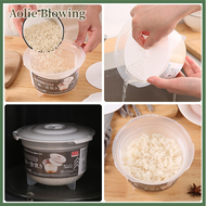 Aolie 900ML Microwave Oven Rice Cooker Multifunctional Steamer Hot Soup Cooking Bento Lunch Box Food