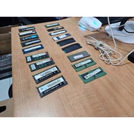 8gb DDR 4 Laptop Ram, mixed brands