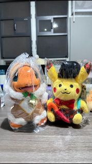 [絕版] 收藏 Pokemon 馴鹿 聖誕 小火龍 比卡超 皮卡丘