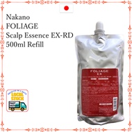 Nakano FOLIAGE EX-RD 500ml Refill  Scalp Essence  / for woman / hair growth / gray hair / hair loss