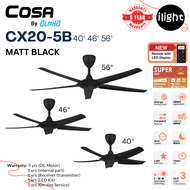 ALPHA COSA CX20 5B / CX20 5B LED 40 46 56 Inches 3CCT DC Motor 12 R/F Remote Control Dimmable LED Ce