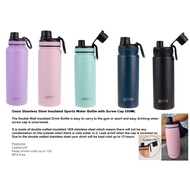 Oasis Stainless Steel Insulated Sports Water Bottle with Screw Cap