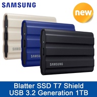 Samsung T7 Shield MU-PE1T0R/K 1TB Blatter SSD USB 3.2 Generation Korea