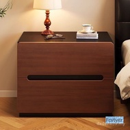 Household Storage Aomi Bedroom New Style Bedside Small Apartment Shelf Antique Bedside 2025 Pull Med