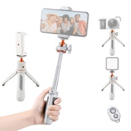 shopp K&F CONCEPT Portable Extendable Selfie Stick Tripod Aluminum Alloy 1/4 In Screw 2kg Load Capac