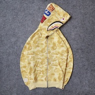 BAPE YELLOW BORDER ZIPPER HOODIE