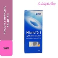 HIALID 0.1 OPHTHALMIC SOLUTION 5ML