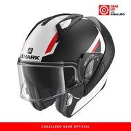 Sharka EVO GT Sean Black White Red Modular Helmet