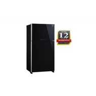 ( DELIVER KL SELANGOR ) SHARP 720L 2 DOOR PELICAN SERIES INVERTER FRIDGE SJP882MFGK / SJP882MFGM