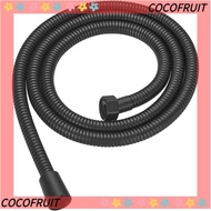 COCOFRUIT Shower Tube Black Anti Winding Bidet Pipe Stainless Steel