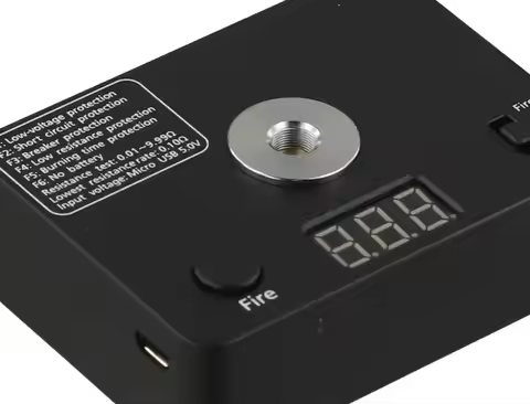 521 Tab For V3 Ohm Resistance Tester 0.01-9.99Ξ© Coil Burn Measurement Build Platform With 510 Connec