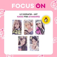 LE SSERAFIM POB KAKAO HOT PHOTOCARD
