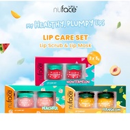 MEMEY NUFACE Lip Care Set - Lip Scrub & Lip Mask