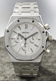 ❮訂製❯Seiko mod  銀色 
  採用精工VK63石英機芯
  計時碼功能
  41mm 904L精鋼 
  附送精美錶盒