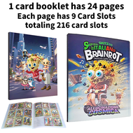 Italian brainrot Card Booklet Trading Cards Set Collection With Card Album TungTungTung Sahur Tralal