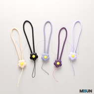 GANTUNGAN HP Flower Silicone Strap String Cell Phone Lanyard