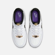 Nike Nike Women's Shoes Air Force 1 Air Force No. 1 AF1 Black White Gold Casual Sneakers DQ0300-100