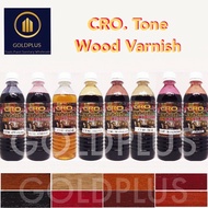 💥READY STOCK💥 450ML CRO Tone Wood Varnish Wood Shellac Syelek Kayu