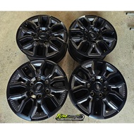 Ford ranger XLS 2025 Alloy Wheels Rim Size 17 6 Holes 139 Width 7.5 et55 Genuine Removed With Red La