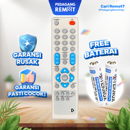 Remot Remote TV Sharp Alexander Slim II Tabung / Flat GA872SB
