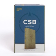 CSB Personal Size Bible, Leathertouch