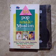 kaset pita 24 lagu pop anak2 muslim