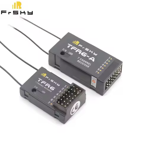 Original FrSky TFR6A TFR6-A 2.4GHz 7 Channale Receiver FASST Compatible Futaba T14SG T8FG Module For