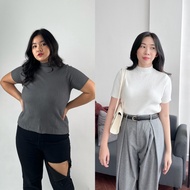 Topteen - Dabin Turtleneck Knitt Tshirt Women