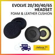 Jabra Foam/kusyen telinga kulit untuk Evolve 20/30/40/65 Headset