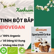 ORGANIC CORN FLOUR - 250gr - BIOVEGAN - EU ORGANIC - XANHSAM NATURAL & ORGANIC.