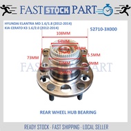 1PC REAR WHEEL HUB BEARING - 52710-3X000 HYUNDAI ELANTRA MD 1.6/1.8 (2012-2014) / KIA CERATO K3 1.6/