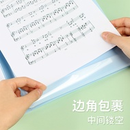 Six-Page Expanded Music Score Folder Three-Foldable A4 Score Folder for Performance Piano Change Sco