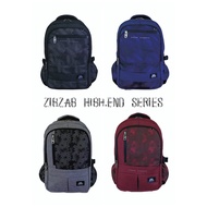 Zigzag High-End Series Lightweight School Bag Computer Laptop Travel Backpack Beg Sekolah Jenama Zig