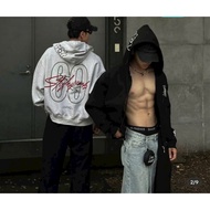 Jacket Men and Women No. 69 Good Quality Felt Fabric with embossed logo Long Puff Sleeves Unisex Zip