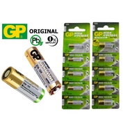 ORIGINAL GP ULTRA 23A/GP SUPER 27A 12V Alkaline Battery for Car Remote Control /Alarm - 5pcs 1 Pack