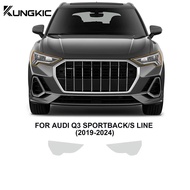 KUNGKIC Headlight Rearview PPF TPU for Audi Q3 Sportback S Line 2019-2024 Pre Cut Clear Kit 8.5mil S