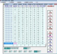 台灣彩卷(大樂透、威力彩) 六合彩 天天樂 分析統計軟體