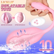 HESEKS Rotational Vibration Clitoris Stimulating Chest Massage Adult Sex Toys Vaginal Anal Expander Multifunctional Dilator